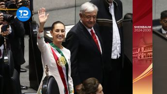 En un evento protocolario en el Congreso de la Unión, Sheinbaum rindió protesta como presidenta de México | Ariana Pérez