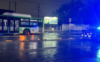 Elementos de la Policía de Monterrey acordonaron la zona. | Susana Paredes