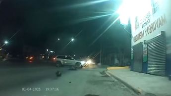 El niño salió proyectado tras el accidente. | Especial