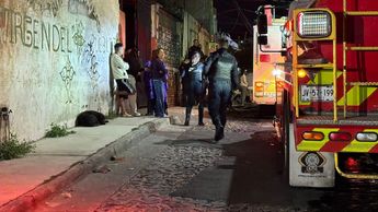 Incendio en casa abandonada de Guadalajara / Especial