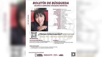 Blanca Adriana fue vista por última vez en la colonia Santa Cruz Buena Vista el lunes 18 de mayo | Especial