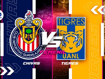 Chivas Femenil vs Tigres EN VIVO jornada 13 del Apertura 2024. / Especial