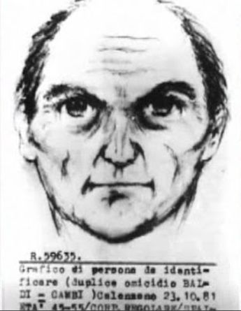 La pesadilla comenzó el 21 de agosto de 1968 en Signa, con el doble homicidio de Bárbara Locci y su amante. | Dibujo extraído de Wikipedia