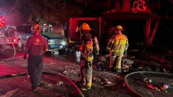 Incendio en Escobedo dejó al menos 10 lesionados. | Leyda Estrada