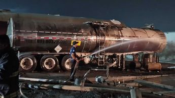 El incendio fue sofocado por rescatistas. | Leyda Estrada