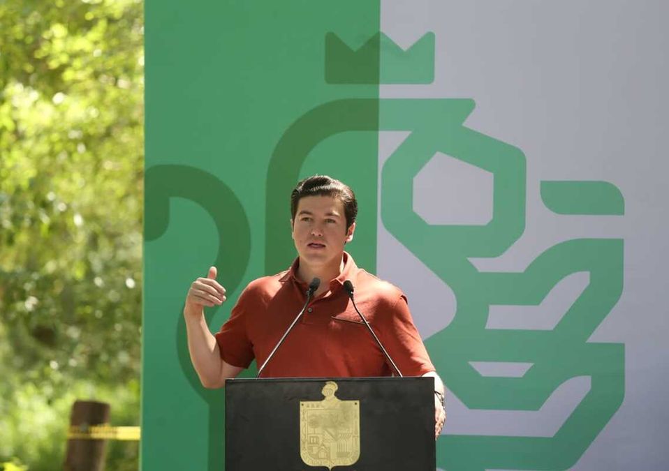 El gobernador de Nuevo León, Samuel García. | Jorge López