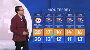 Clima para el 8 de noviembre con Nelson Valdez