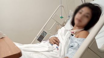 Mujer que sufrió accidente en carretera Juárez cruce con Apodaca | Especial