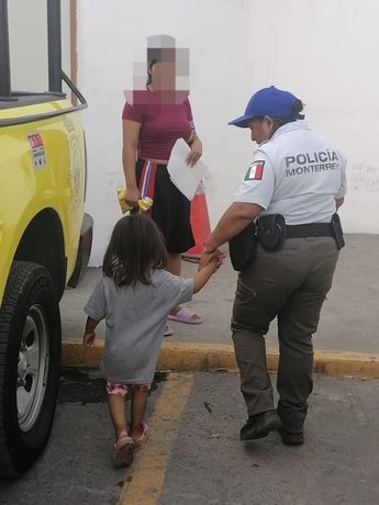 La menor volvió a reunirse con su mamá. | Cortesía