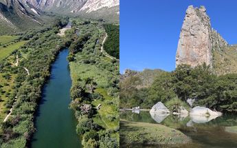 El Cañón de Fernández, es un lugar en el medio ambiente que desde el 2004, es un área protegida entre los municipios de Lerdo y Cuencamé.