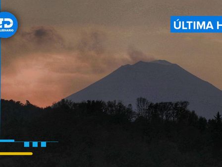El semáforo de alerta volcánica del Popocatépetl está en Amarillo Fase 2 HOY 14 de marzo 2025 / Andrés Lobato