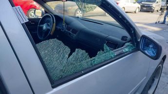 La pareja herida fue trasladada a un hospital de San Nicolás. | Agustín Martínez
