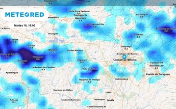 Probabilidad de lluvia en CdMX hoy 16 de septiembre | Meteored