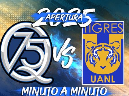 Sigue el partido de Tigres en contra del Querétaro por Canal 6 Deportes.