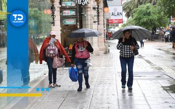 Clima con lluvia en Monterrey. | Leonel Rocha
