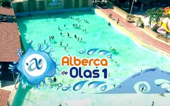 El parque cuenta con dos albercas de olas, que cada cierto tiempo las envía y el sentimiento es como si estuvieras en el mar/ Especial