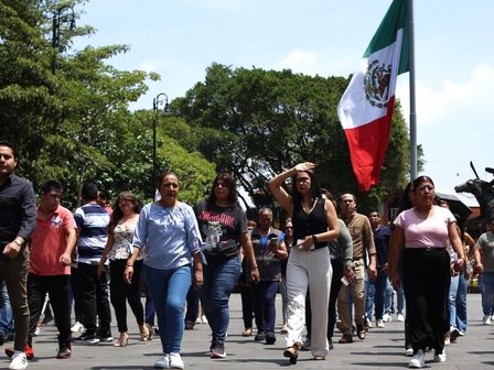Las plazas cívicas son los espacios destinados para albergar a los ciudadanos ante un sismo | Cuartoscuro