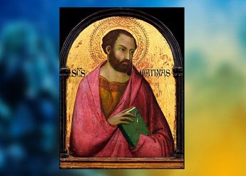 San Matías Apóstol sustituyó a Judas Iscariote por ser discípulo de Jesús y este ser testigo del ministerio
