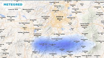 Probabilidad de lluvia en CdMx HOY 20 de octubre. | Meteored