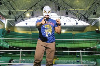 Stigma, campeón mundial ligero del CMLL / Andrés Lobato