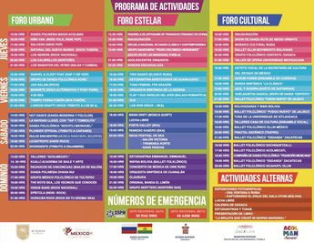 Programa de la Feria Internacional de la Piñata 2023. (Especial)