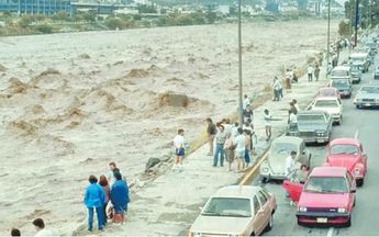 El Santa Catarina creció como pocas veces.