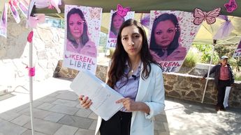 En lugar de recibir la pensión, Keren fue sorprendida por un operativo y encarcelada injustamente hace 9 años / Ana Vásques