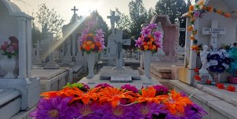 Panteones en Saltillo./ Karen Alfaro