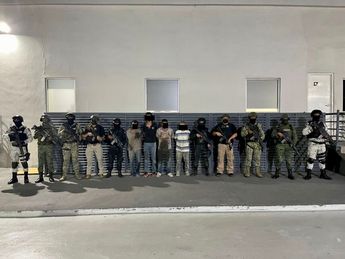 Detención de 11 hombres en la zona rural del estado. | Cortesía