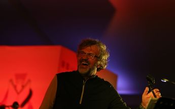 Emir Kusturica & the no smoking orchestra se presentan en la XXII feria internacional del libro en el Zócalo de la Ciudad de México/ Octavio Hoyos