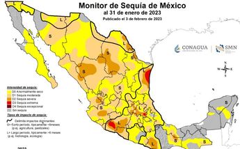 Sequía en el estado de Nuevo León │ Conagua