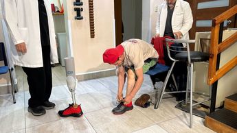 El fundador de Karmas Life también perdió una pierna, por lo que ello fue un impulso para apoyar la causa de Américo. | Ángel Mercado