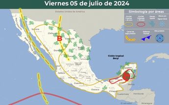 Clima México 5 de julio