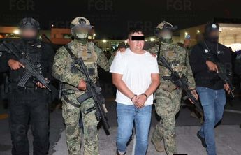 'El Jardinero' fue detenido cuando se ocultaba en Nayarit. | FGR