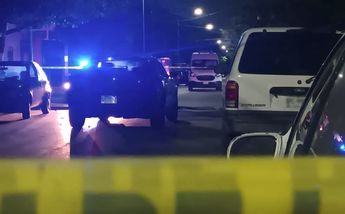 Movilización policiaca en la colonia Ébanos. | Israel Santacruz