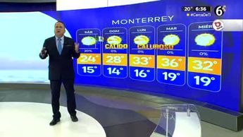 Pronóstico del tiempo para Monterrey, con Abimael Salas - 23 de febrero de 2024