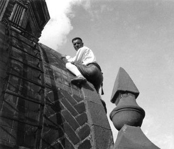 Babe White 'el hombre mosca' / Puebla Antigua