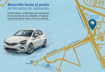 Los usuarios tendrán que caminar una distancia aproximada de 1.2 kilómetros | Cortesía Milenio