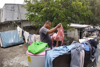 Los afectados recuperaron parte de su ropa / Melanie Torres