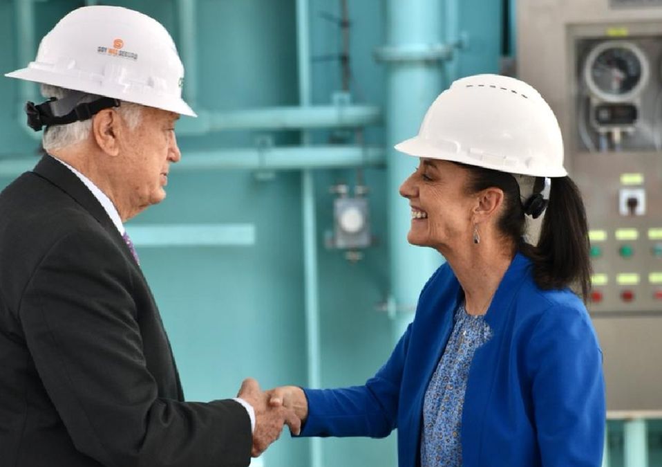 Sheinbaum supervisa los avances de modernización del Metro/ Haarón Álvarez