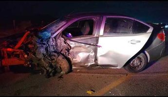 El fuerte accidente generó movilización de autoridades durante la madrugada.