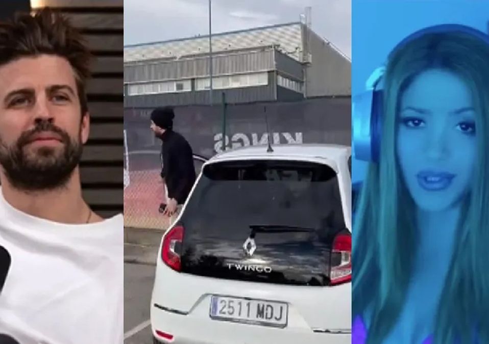 Gerard Piqué le responde a Shakira y llega a bordo de un Twingo a la Kings League