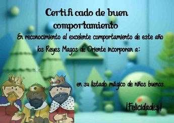 Certificado de buen comportamiento de Reyes Magos / Telediario