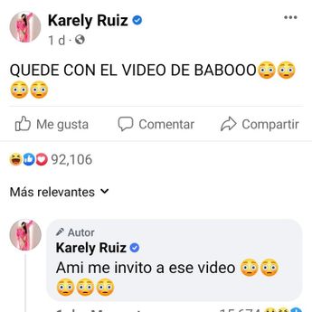 Karely Ruiz rechazó participar en video íntimo de Babo