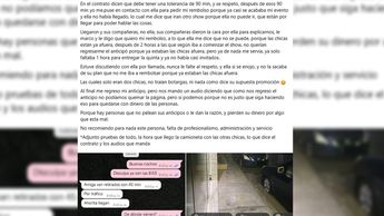 La regia calificó el servicio como una muestra de falta de profesionalismo por parte del show. | Redes sociales