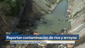 Ríos y arroyos en Área Metropolitana de Monterrey tienen altos niveles de contaminación