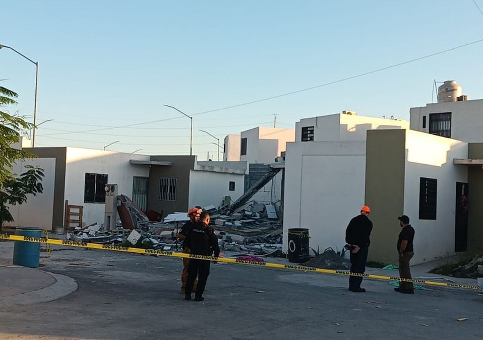 Explosión de tanque de gas provoca derrumbe en Apodaca | Cynthia Pardo