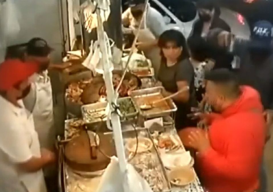 Asalto en taquería / Captura de pantalla