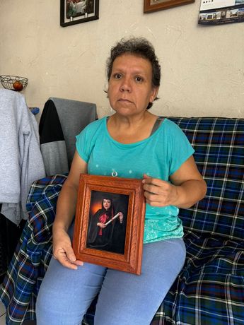 La señora Patricia exige justicia para su hija / Diana Barajas