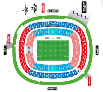 División del Estadio Akron. | Imagen: estadioakron.mx